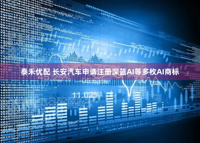 泰禾优配 长安汽车申请注册深蓝AI等多枚AI商标